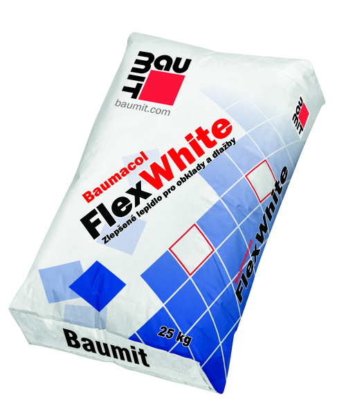 Плиточный клей Baumit Baumacol FlexWhite 25 кг