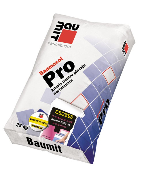 Плиточный клей Baumit Baumacol Pro 25 кг