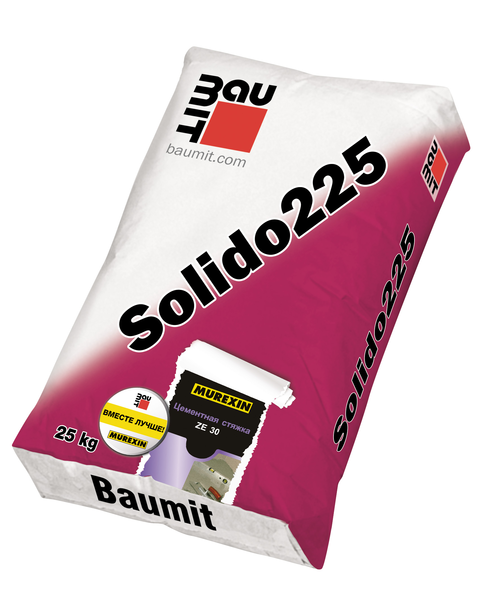 Цементная стяжка Baumit Solido 225