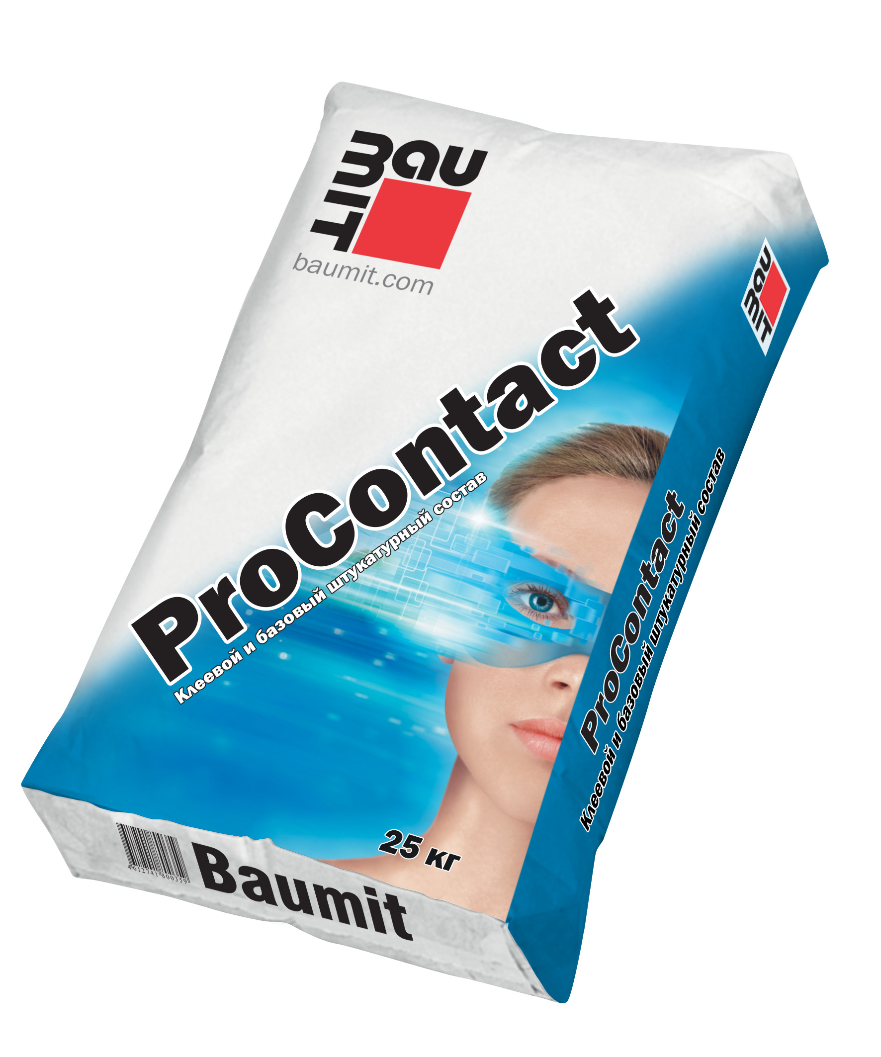 Клеевой и базовый штукатурный состав Baumit ProContact  25 кг