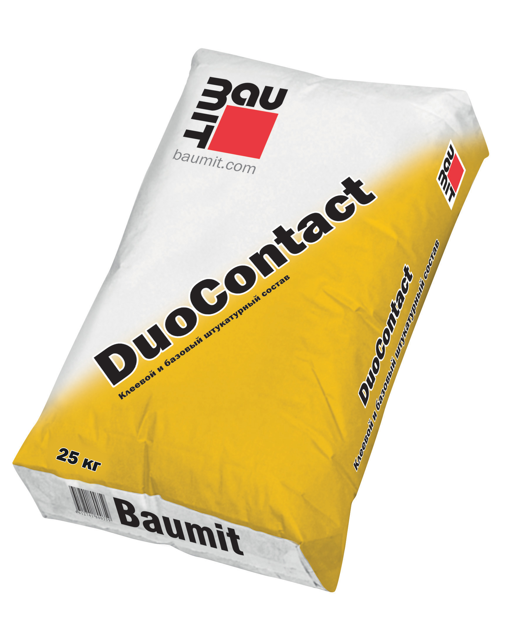 Клеевой и базовый штукатурный состав Baumit DuoContact 25 кг