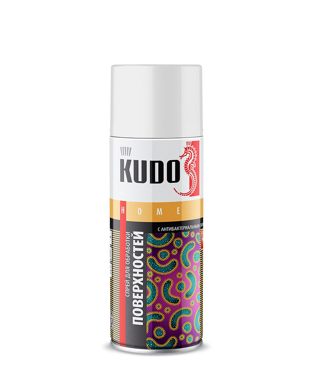 Спрей для обработки поверхностей с антибактериальным эффектом KUDO