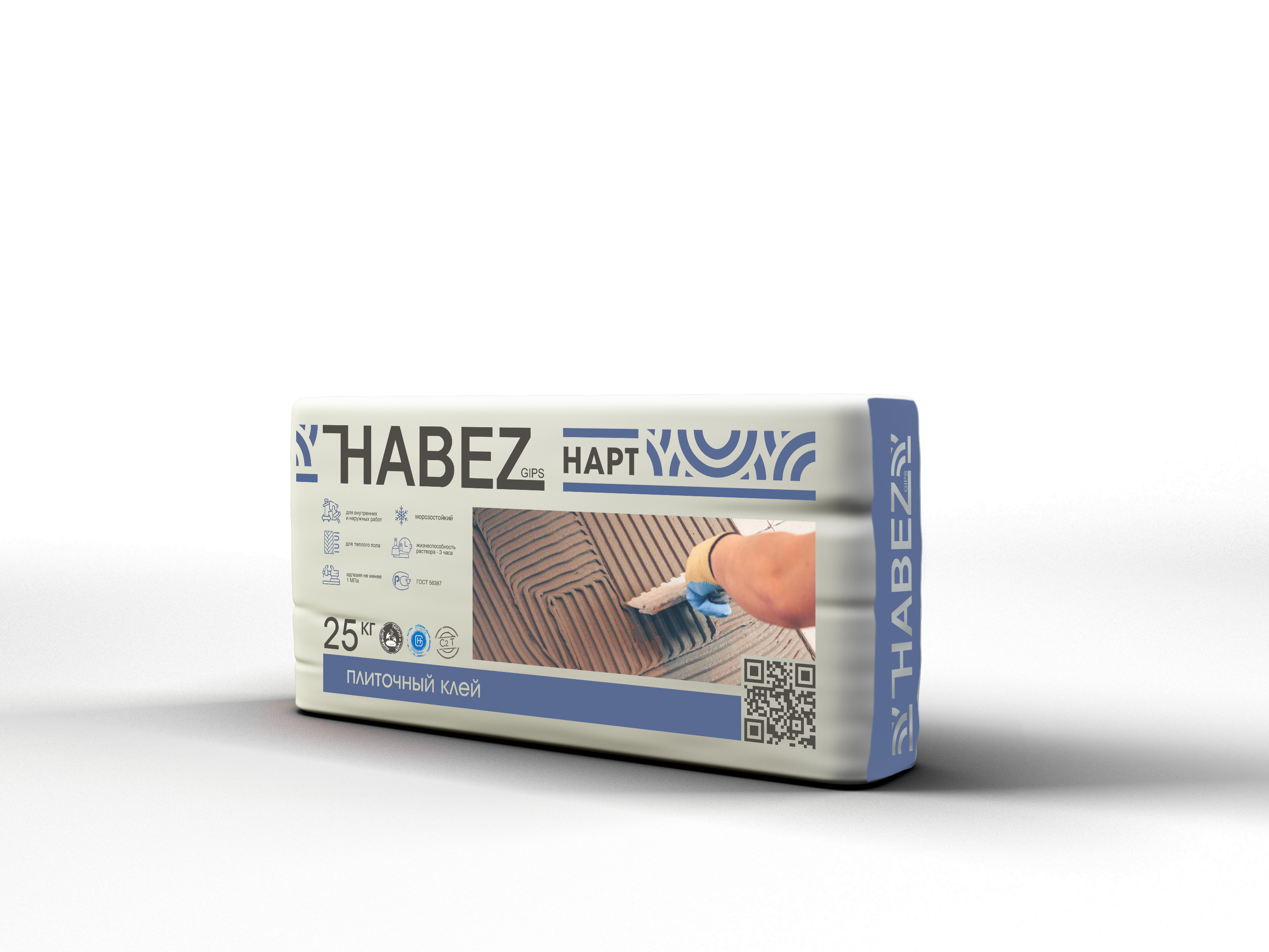 HABEZ "НАРТ" морозостойкий плиточный клей HABEZ "НАРТ" морозостойкий плиточный клей