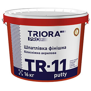 Шпатлевка финишная TR-11 putty TRIORA prof